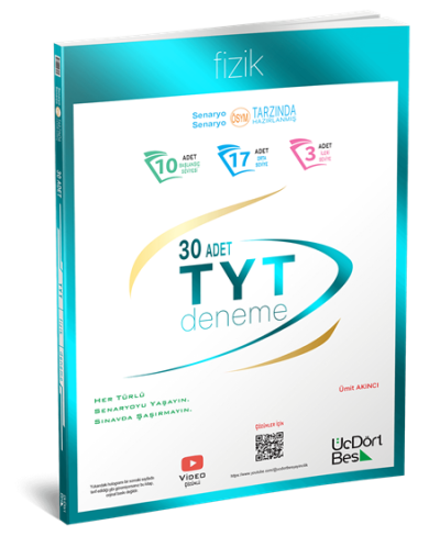 TYT Fizik 30 Deneme Üç Dört Beş Yayınları Fotokopi GO - Tüm Sınavlarda Daha İleriye