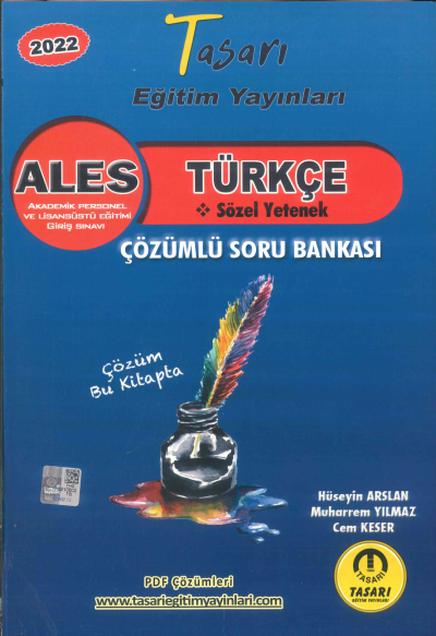ALES TÜRKÇE SÖZEL YETENEK ÇÖZÜMLÜ SORU BANKASI Fotokopi GO - Tüm Sınavlarda Daha İleriye