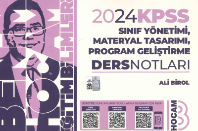 SINIF YÖN.-MATERYAL TASARIMI-PROGRAM GELİŞTİRME DERS NOTLARI Fotokopi GO - Tüm Sınavlarda Daha İleriye
