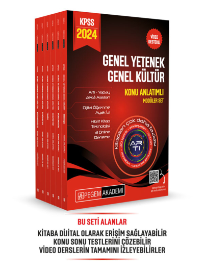 2024 KPSS GY GK MATEMATİK Konu Anlatımlı Modüler Set