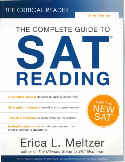 The Critical Reader, 3rd Edition: The Complete Guide to SAT Reading Fotokopi GO - Tüm Sınavlarda Daha İleriye