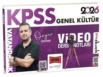 2026 KPSS Vatandaşlık Video Ders Notları Özgür Özkınık Yargı Yayınları Fotokopi GO - Tüm Sınavlarda Daha İleriye