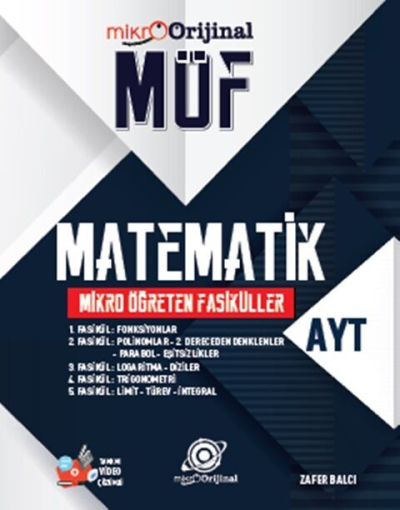 Mikro AYT Matematik MÖF Mikro Öğreten Fasiküller Orijinal Yayınları Fotokopi GO - Tüm Sınavlarda Daha İleriye