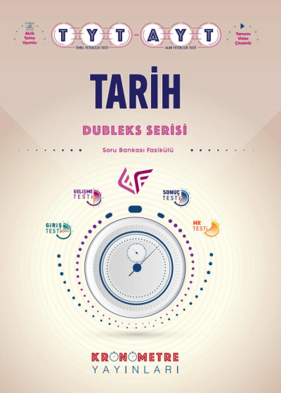 Tyt-Ayt Tarih Dubleks Serisi Soru Bankası Fasikülü Fotokopi GO - Tüm Sınavlarda Daha İleriye