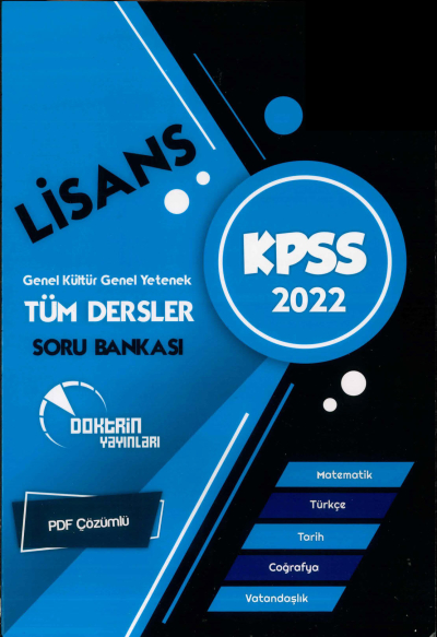 GY GK TÜM DERSLER SORU BANKASI