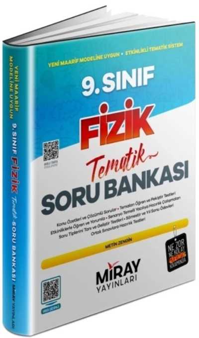 9. Sınıf Fizik Tematik Konu Özetli Soru Bankası Miray Yayınları Fotokopi GO - Tüm Sınavlarda Daha İleriye