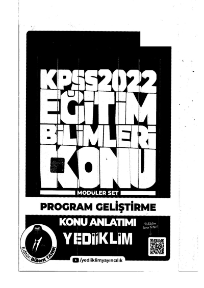 2022 KPSS Program Geliştirme Konu Anlatımı Modüler Set Fotokopi GO - Tüm Sınavlarda Daha İleriye