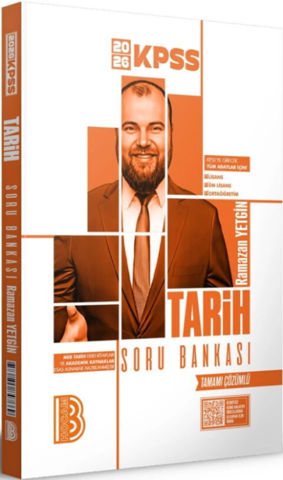 2026 KPSS Tarih Tamamı Çözümlü Soru Bankası Benim Hocam Yayınları Fotokopi GO - Tüm Sınavlarda Daha İleriye
