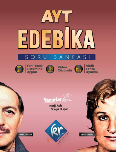 AYT Edebika Soru Bankası KR Akademi Yayınları Fotokopi GO - Tüm Sınavlarda Daha İleriye