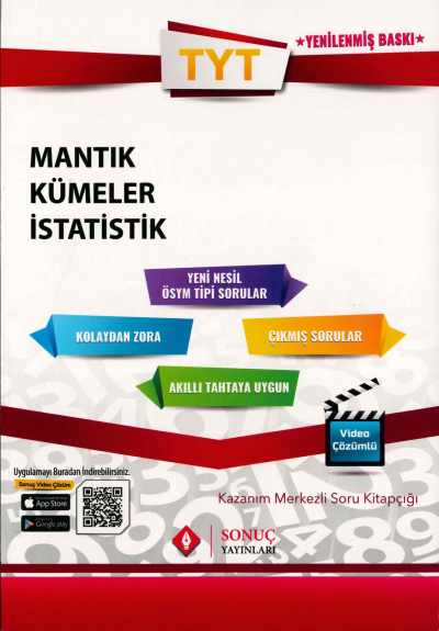 TYT MANTIK KÜMELER İSTATİSTİK SORU KİTAPÇIĞI Fotokopi GO - Tüm Sınavlarda Daha İleriye