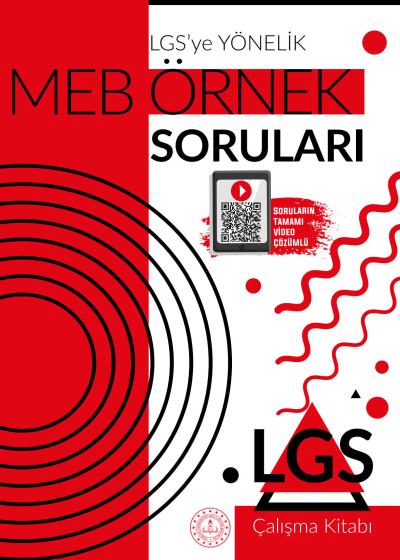 LGS'ye Yönelik MEB Örnek Soruları Çalışma Kitabı Fotokopi GO - Tüm Sınavlarda Daha İleriye
