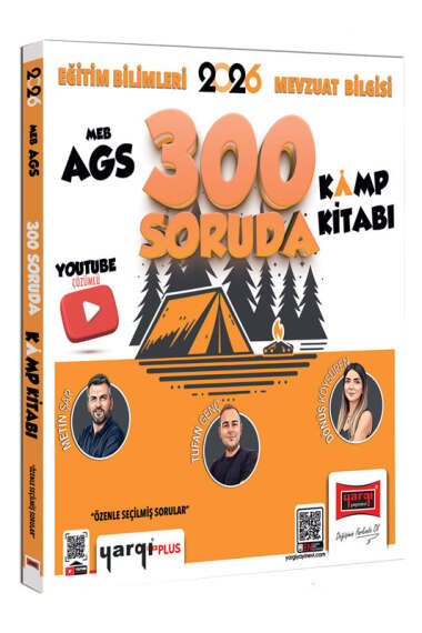 2026 MEB-AGS Eğitim Bilimleri ve Mevzuat Bilgisi 300 Soruda Youtube Çözümlü Kamp Kitabı Yargı Yayınları Fotokopi GO - Tüm Sınavlarda Daha İleriye
