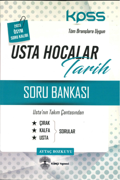 USTA HOCALAR TARİH SORU BANKASI Fotokopi GO - Tüm Sınavlarda Daha İleriye