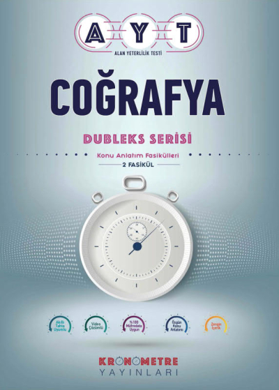 Ayt Coğrafya Dubleks Serisi Konu Anlatım Fasikülleri (2 Fasikül) Fotokopi GO - Tüm Sınavlarda Daha İleriye