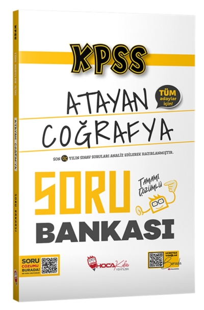 KPSS Coğrafya Atayan Soru Bankası Hoca Kafası Fotokopi GO - Tüm Sınavlarda Daha İleriye