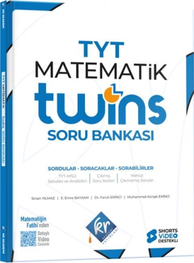 TYT Twins Matematik Soru Bankası KR Akademi Yayınları Fotokopi GO - Tüm Sınavlarda Daha İleriye