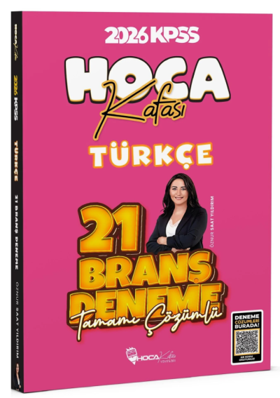 2026 KPSS Türkçe 21 Deneme Çözümlü Hoca Kafası Yayınları Fotokopi GO - Tüm Sınavlarda Daha İleriye