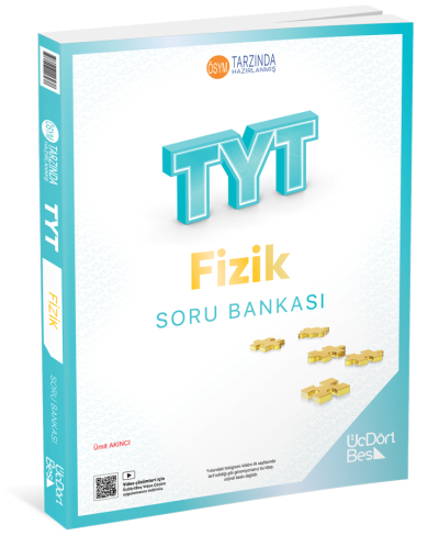 2026 TYT Fizik Soru Bankası Üç Dört Beş Yayınları Fotokopi GO - Tüm Sınavlarda Daha İleriye
