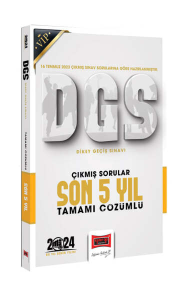 2024 DGS Çıkmış Sorular Tamamı Çözümlü Son 5 Yıl (16 Temmuz 2023 Sınavı Dahil) Fotokopi GO - Tüm Sınavlarda Daha İleriye