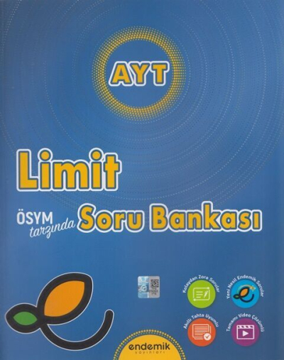 AYT Limit Soru Bankası Endemik Yayınları Fotokopi GO - Tüm Sınavlarda Daha İleriye
