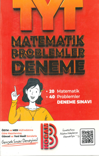 TYT 20 Matematik 40 Problemler Deneme Fotokopi GO - Tüm Sınavlarda Daha İleriye