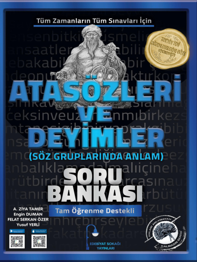 Atasözleri ve Deyimler Soru Bankası Edebiyat Sokağı Fotokopi GO - Tüm Sınavlarda Daha İleriye