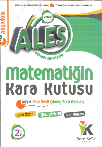 MATEMATİĞİN KARA KUTUSU 2. CİLT Fotokopi GO - Tüm Sınavlarda Daha İleriye