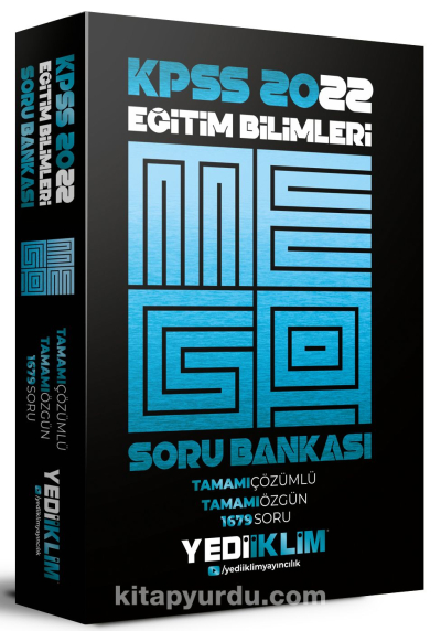 2022 KPSS Eğitim Bilimleri Mega Tamamı Çözümlü Soru Bankası 1679 Soru Fotokopi GO - Tüm Sınavlarda Daha İleriye