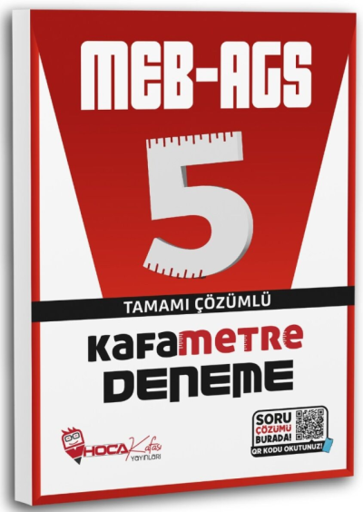 2025 MEB AGS KAFAMETRE Çözümlü 5 Deneme Hoca Kafası
