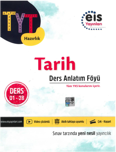 EİS Daf TYT Tarih Ders:01-28 Fotokopi GO - Tüm Sınavlarda Daha İleriye