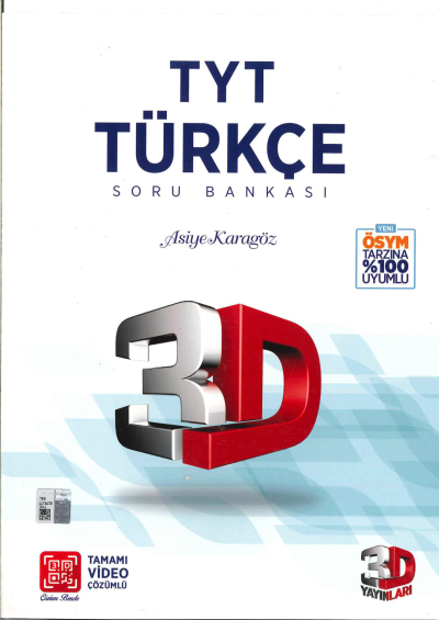 TYT Türkçe 3D Soru Bankası Fotokopi GO - Tüm Sınavlarda Daha İleriye