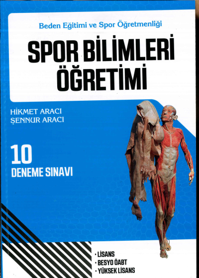 SPOR BİLİMLERİ ÖĞRETİMİ 10 DENEME SINAVI Fotokopi GO - Tüm Sınavlarda Daha İleriye