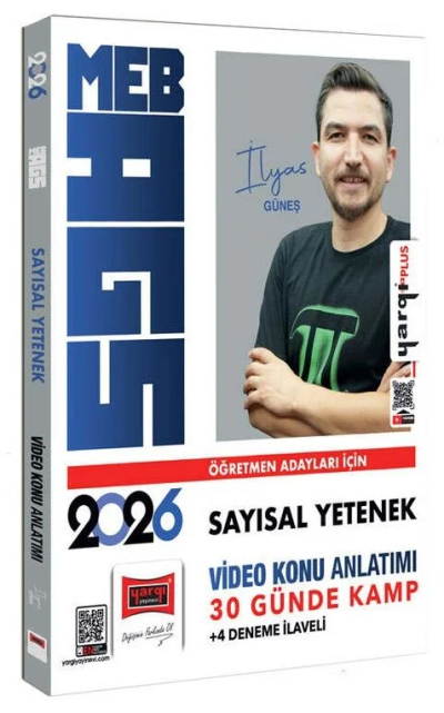 2026 MEB AGS Öğretmen Adayları İçin Sayısal Yetenek 30 Günde Kamp Kitabı Yargı Yayınları