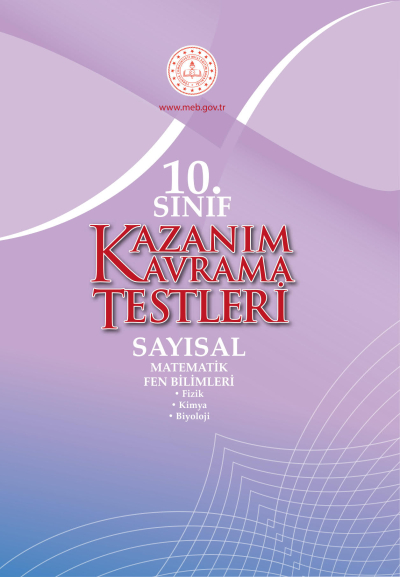 10. Sınıf Kazanım Kavrama Testleri (Sayısal) Fotokopi GO - Tüm Sınavlarda Daha İleriye