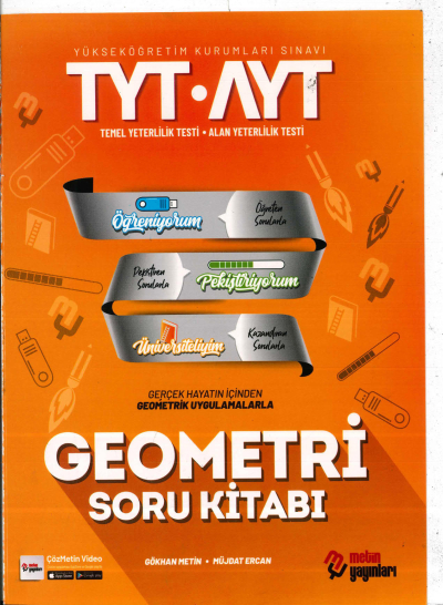 TYT AYT Geometri Soru Kitabı Metin Yayınları Fotokopi GO - Tüm Sınavlarda Daha İleriye