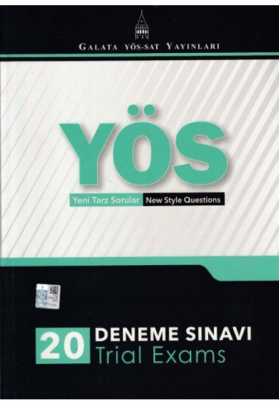 YÖS Yeni Tarz Sorular New Style Questions 20 Deneme Sınavı Trial Exams Fotokopi GO - Tüm Sınavlarda Daha İleriye