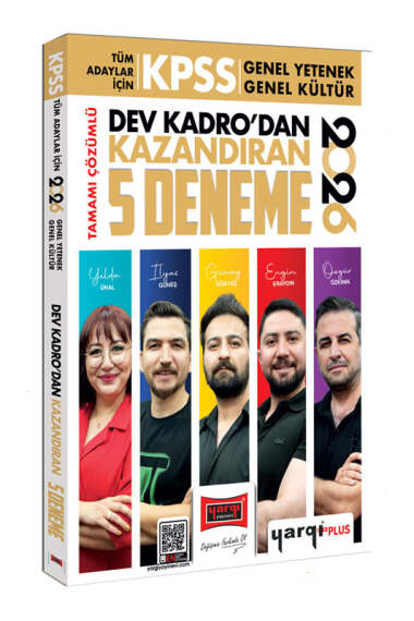 2026 KPSS Tüm Adaylar İçin Tamamı Çözümlü Dev Kadrodan Kazandıran 5 Deneme Yargı Yayınları Fotokopi GO - Tüm Sınavlarda Daha İleriye