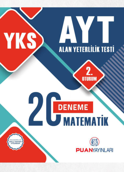 YKS AYT 2. Oturum Matematik 20 Deneme Puan Yayınları Fotokopi GO - Tüm Sınavlarda Daha İleriye