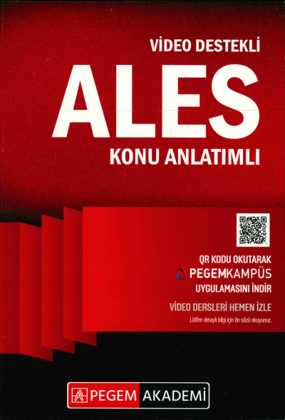 ALES VİDEO DESTEKLİ KONU ANLATIMLI Fotokopi GO - Tüm Sınavlarda Daha İleriye