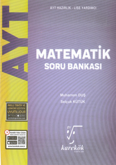 AYT MATEMATİK SORU BANKASI Fotokopi GO - Tüm Sınavlarda Daha İleriye