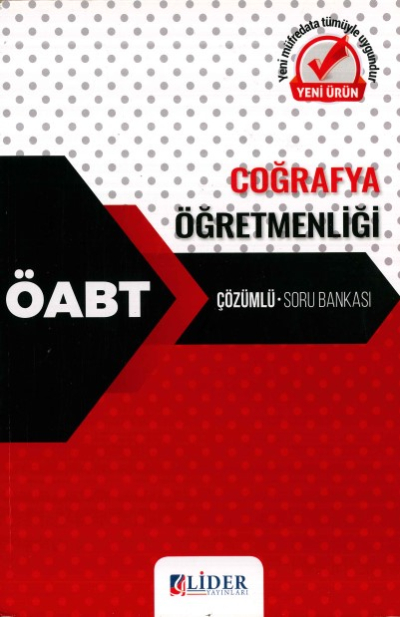 COĞRAFYA ÖĞRETMENLİĞİ ÇÖZÜMLÜ SORU BANKASI Fotokopi GO - Tüm Sınavlarda Daha İleriye