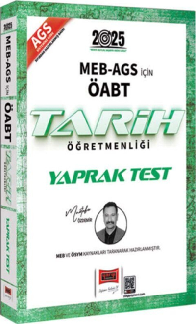 2025 MEB AGS ÖABT Tarih Öğretmenliği Yaprak Test Yargı Yayınları Fotokopi GO - Tüm Sınavlarda Daha İleriye