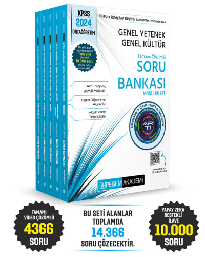 2024 KPSS Lise Ortaöğretim TARİH Soru Bankası Çözümlü Modüler Set