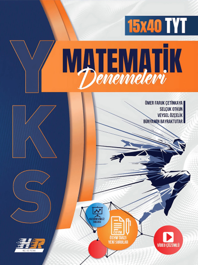 TYT Matematik 15x40 Denemeleri Hız ve Renk Yayınları Fotokopi GO - Tüm Sınavlarda Daha İleriye