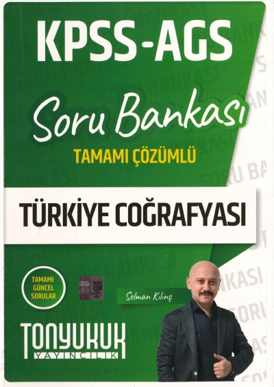 2026 KPSS AGS Türkiye Coğrafyası Tamamı Çözümlü Soru Bankası Tonyukuk Yayıncılık Fotokopi GO - Tüm Sınavlarda Daha İleriye