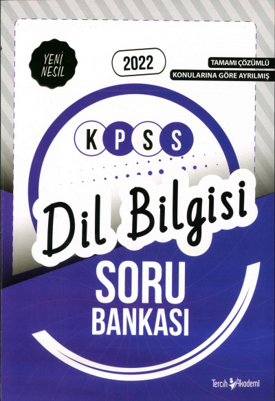 DİL BİLGİSİ SORU BANKASI TAMAMI ÇÖZÜMLÜ Fotokopi GO - Tüm Sınavlarda Daha İleriye