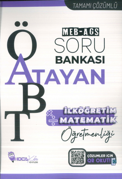 2025 ÖABT MEB-AGS İlköğretim Matematik Öğretmenliği Atayan Soru Bankası Çözümlü Hoca Kafası Yayınları Fotokopi GO - Tüm Sınavlarda Daha İleriye