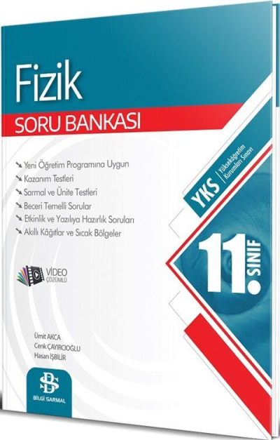 11. Sınıf Fizik Soru Bankası Bilgi Sarmal Yayınları Fotokopi GO - Tüm Sınavlarda Daha İleriye