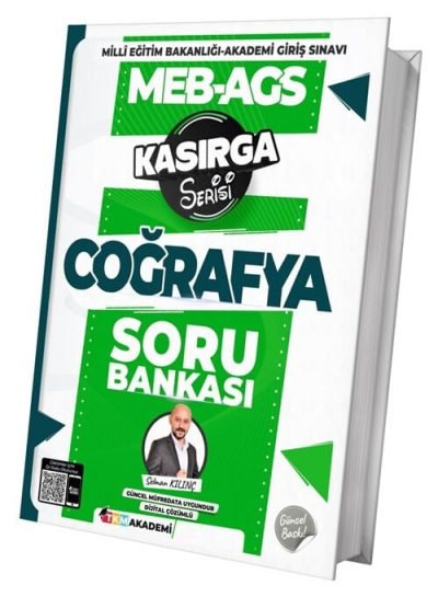 2025 MEB-AGS Coğrafya Kasırga Soru Bankası Çözümlü TKM Akademi