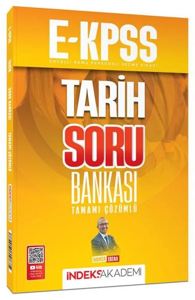 2026 EKPSS Tarih Soru Bankası Çözümlü - Hamza Tatar İndeks Akademi Yayıncılık Fotokopi GO - Tüm Sınavlarda Daha İleriye